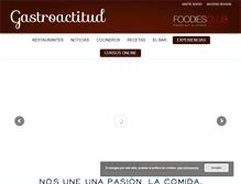 Tablet Screenshot of gastroactitud.com